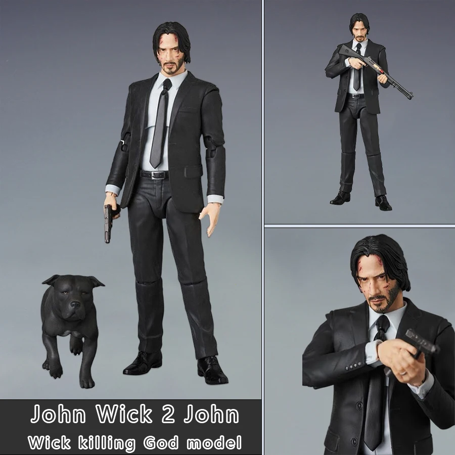 Animation Figure MAFEX085 John Wick 2 John Wick God of Killing Model Movable Figure Model Ornament Toy Gift