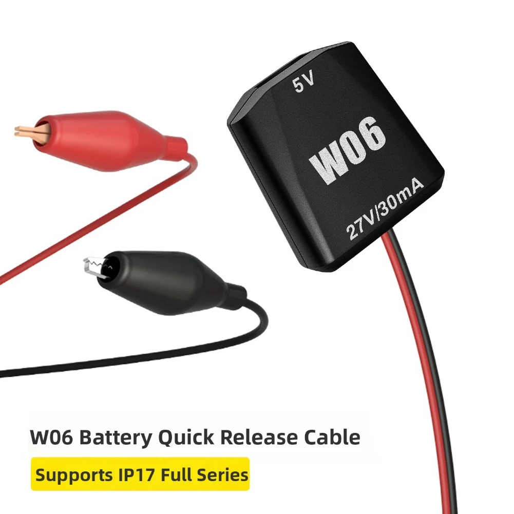 Battery Removal Clips Battery Quick Release Cable Battery Disassembly As Shown Smart Chip Cable 27V Power For Effective Removal