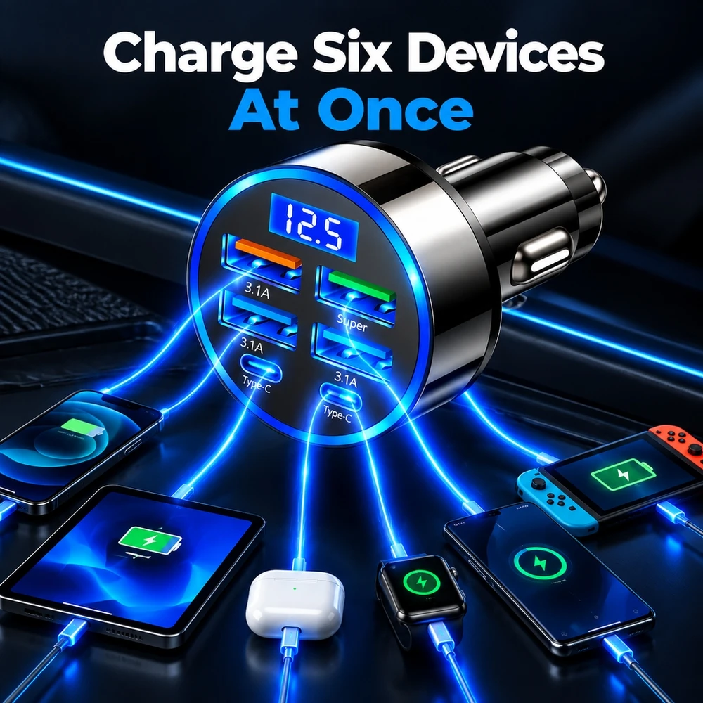 USB 차량용 충전기 어댑터: 차량 포트를 USB 포트 - Fast Ev Charger 리뷰 및 가격
