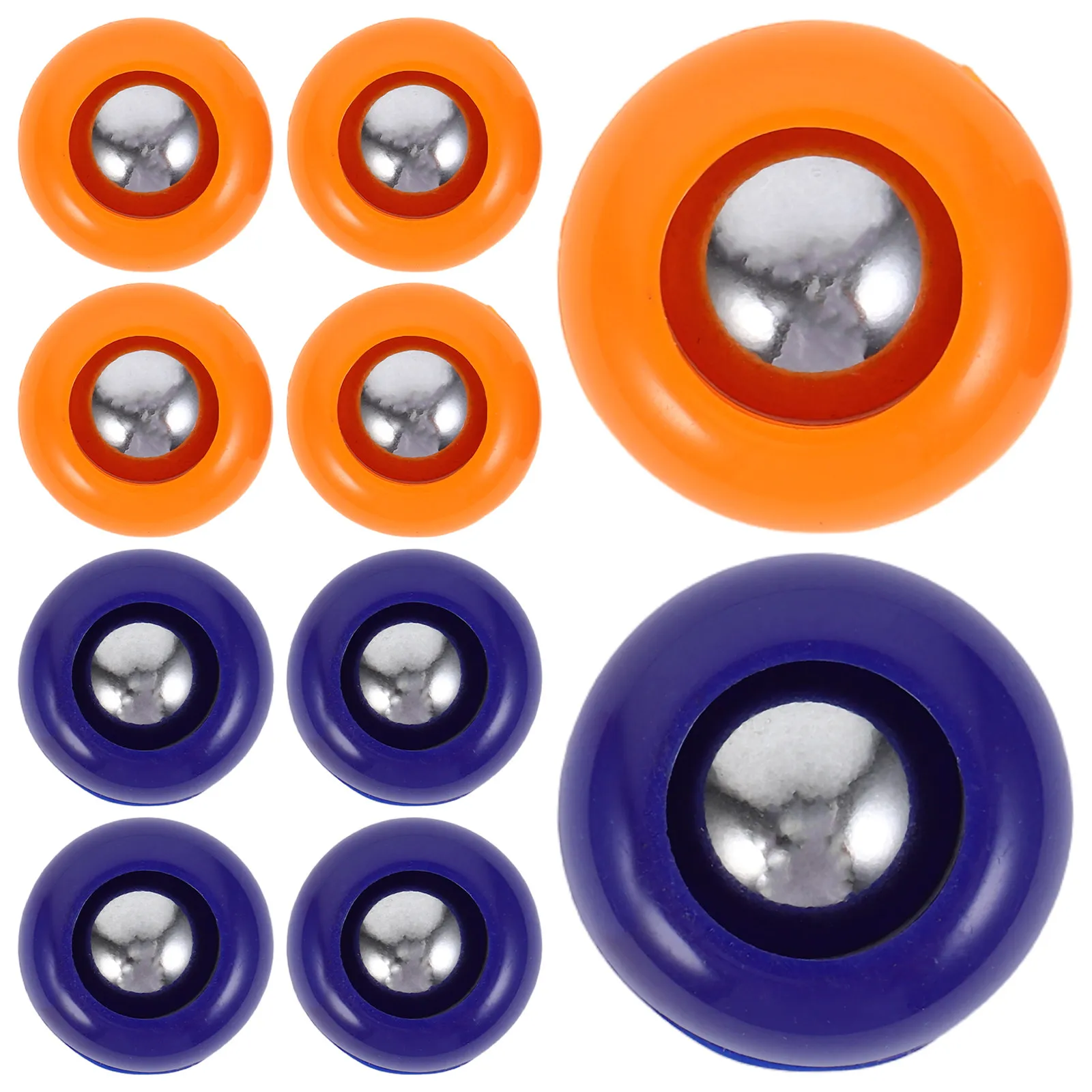 

20Pcs Billiards Tabletop Curling Game Mini Shuffleboard Rollers Bowling Pins Family Party Indoor Outdoor Sports Equipment Set