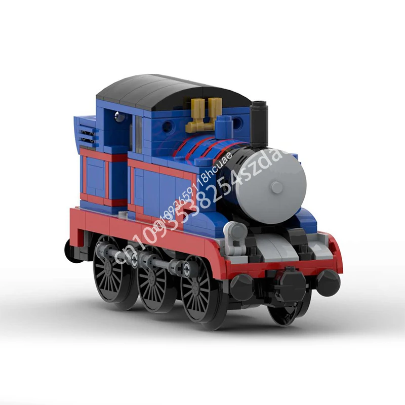 394 pçs tráfego thomas lokomotive trem modelo moc blocos de construção empilhamento tijolos criativo brinquedo do miúdo presente diy educacional