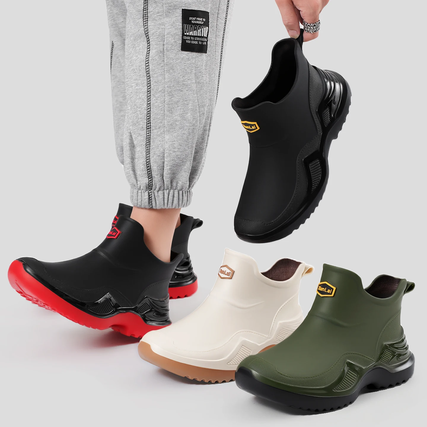 Stivali da pioggia corti alla - Men'S Fashion Line recensione e prezzo