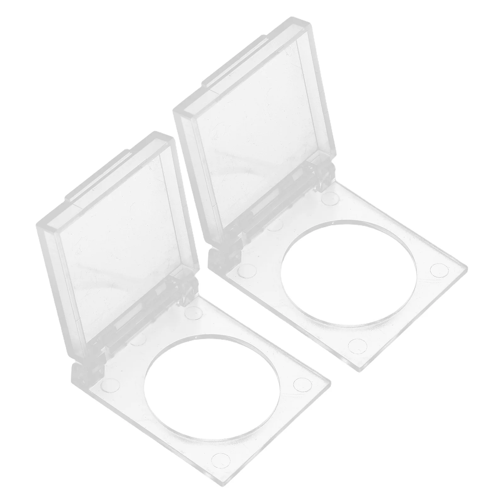 

2Pcs Switch Button Guard Cover Protective 22mm Seal Prevents Accidental Touch for Rhinestone Painting Light Pad Panels