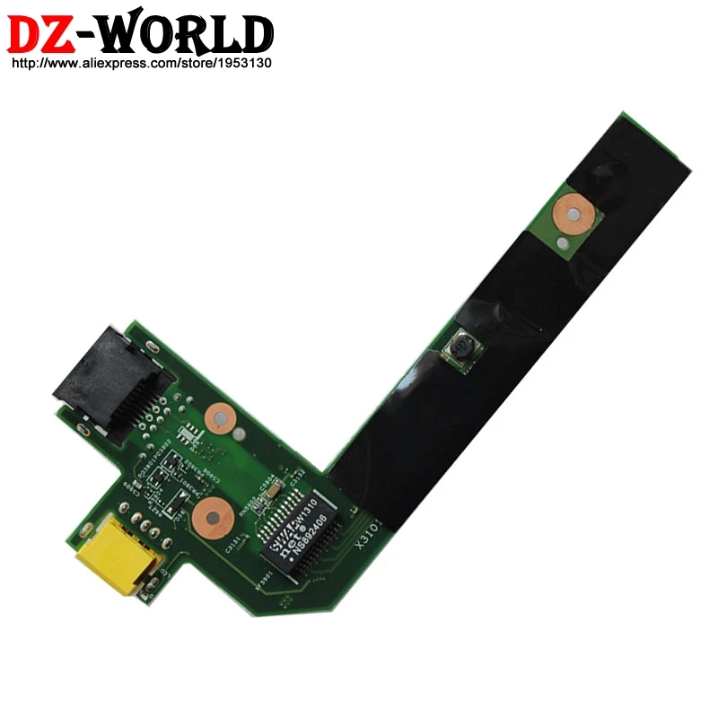 Placa de alimentación de DC-IN y puerto de red de tarjeta LAN, suministro de carga Sub para portátil Lenovo Thinkpad E420, E425, E520, E525, 04W1867