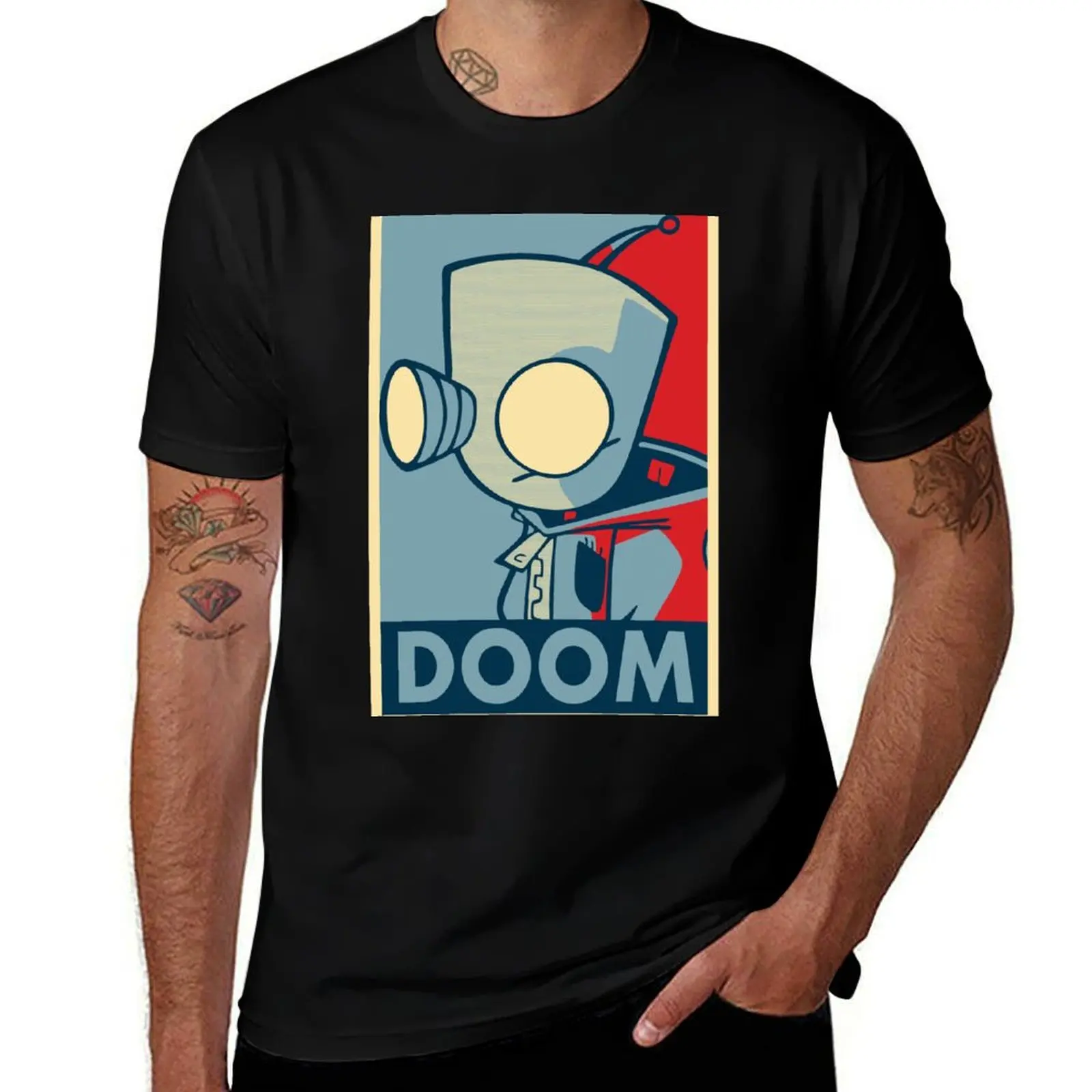 

DOOOOOM - Gir T-Shirt summer clothes cotton man t-shirts mens designer clothes