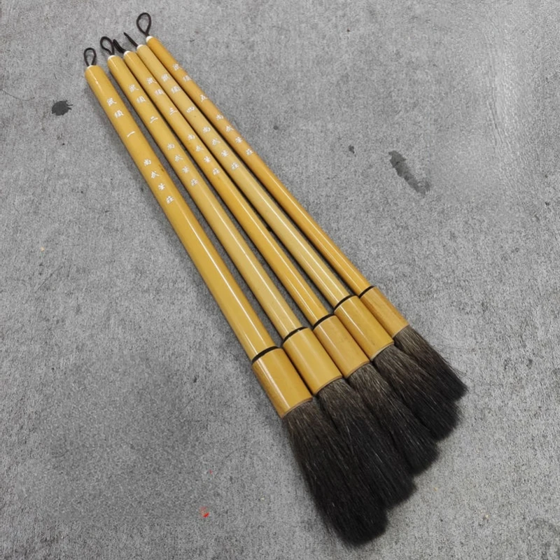 Chinese Caligraphy Writing Brush Set Squirrel Hair Calligraphie Regular Running Cursive Script Brush Watercolor Painting Brushes