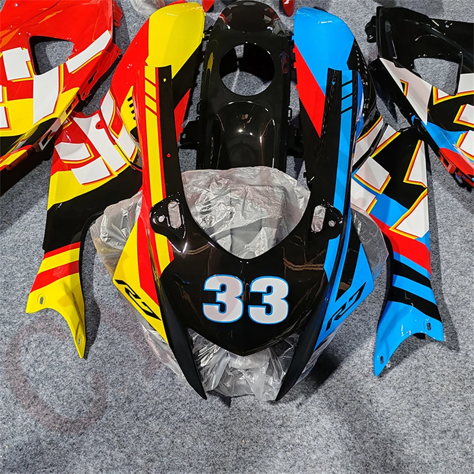 Customize Motorcycle Fairings for Yamaha YZFR7 YZF-R7 2022 2023 2024 Fairing Kit YZF R7 22-24 Painted Shiny Bodyframe Cowl Shell