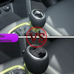 For Hyundai Encino Kona Kauai SUV 2018-2022 AT Car Gear Shift Knob Head Cover Trim Interior Accessories Car Sticker Styling