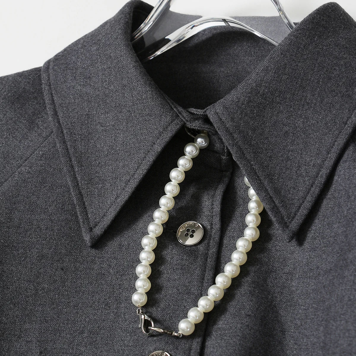 Haut à revers plissé à manches bouffantes pour femmes, avec nœud papillon, ajouré, Silhouette rajeunissante, chemisiers et chemises polyvalents, automne et hiver