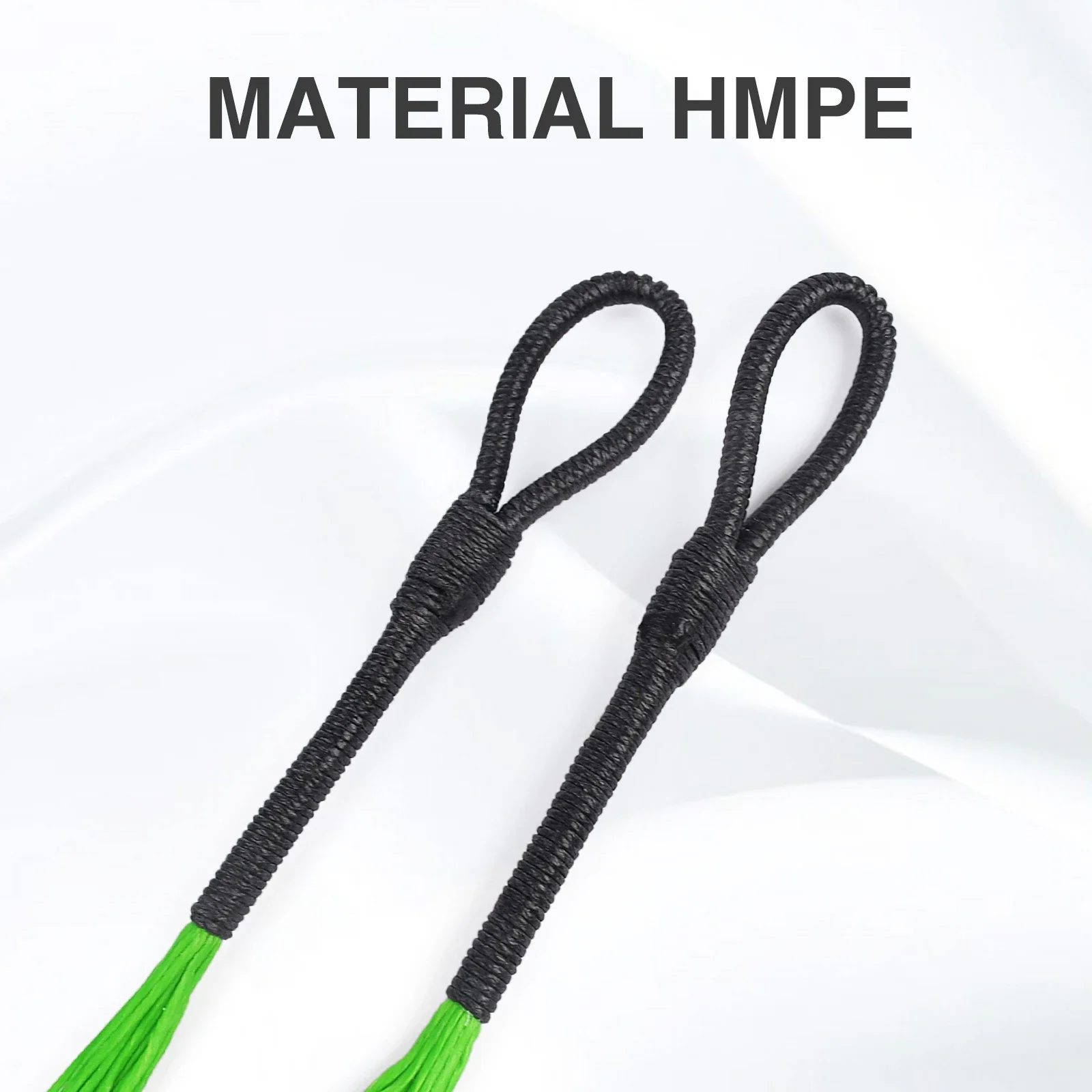 2 uds 445mm longitud de la cuerda del arco de ballesta 17,5 pulgadas 20 hebras 0,025 \'\'equipo de tiro con arco accesorios de arco y flecha