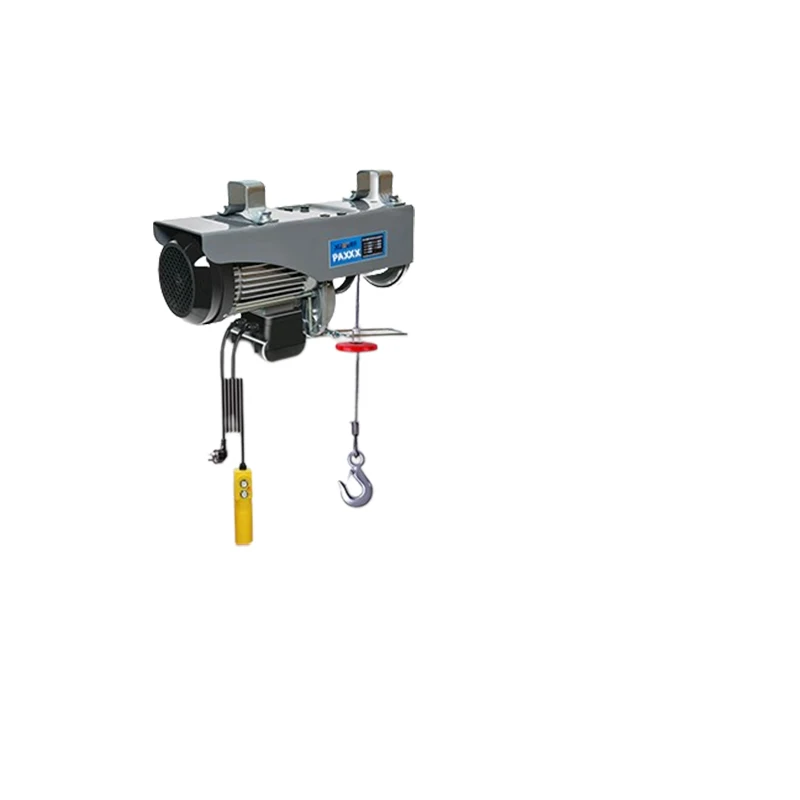 PA400 850W Miniature Electric Hoist 220V Crane Lifting and Hoisting Machine Small Crane  Household Cranes