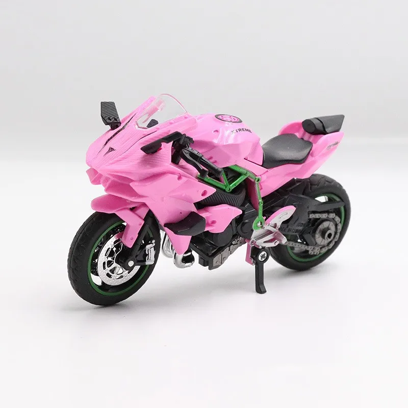 1:18 H2r Legering Sport Motorfiets Model Diecast Metal H2r Motor Collectie Simulatie Speelgoed Children Gift Motorfiets Model