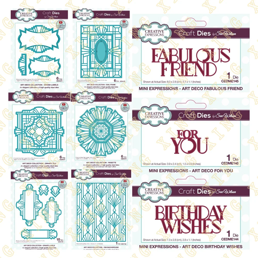 

Birthday Wishes Metal Craft Cutting Dies DIY Scrapbook Paper Diary Decoration Card Handmade Embossing New Product for 2023