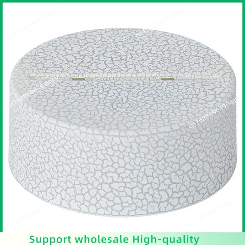 ABSF 3D Night Light Base Colour Changing Luminous Base Light USB Interface Led Light Display Base Night Light Plastic Base