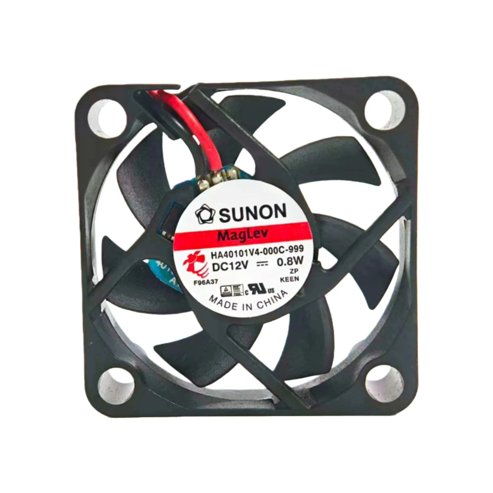 

for SUNON HA4010V4-000C-999 40x40x10mm DC12V Mini Cooling Fan, Magnetic Bearing, 4500RPM, Ultra Quiet 24.9dBA, 50,000 Hours Life