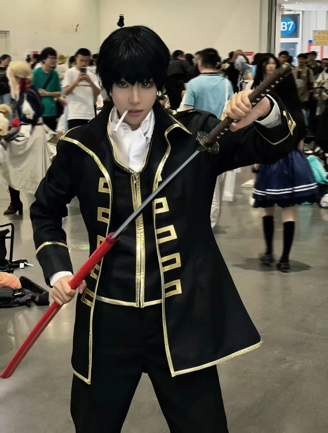 Silver Soul cosplay abito cosplay del gruppo di selezione reale, Terrequattordici Lang, uniforme della squadra Chongtian Zongwu, riconoscimento se