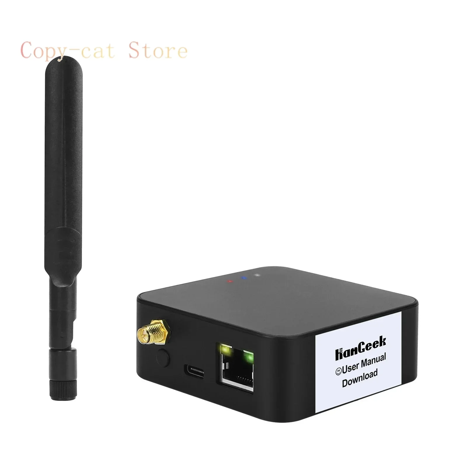 HMG-01 Plus POE Universal ZigBee Gateway ZigBee Coordinator for CC2652P7 Module Black/White (USB Data Cable optional)