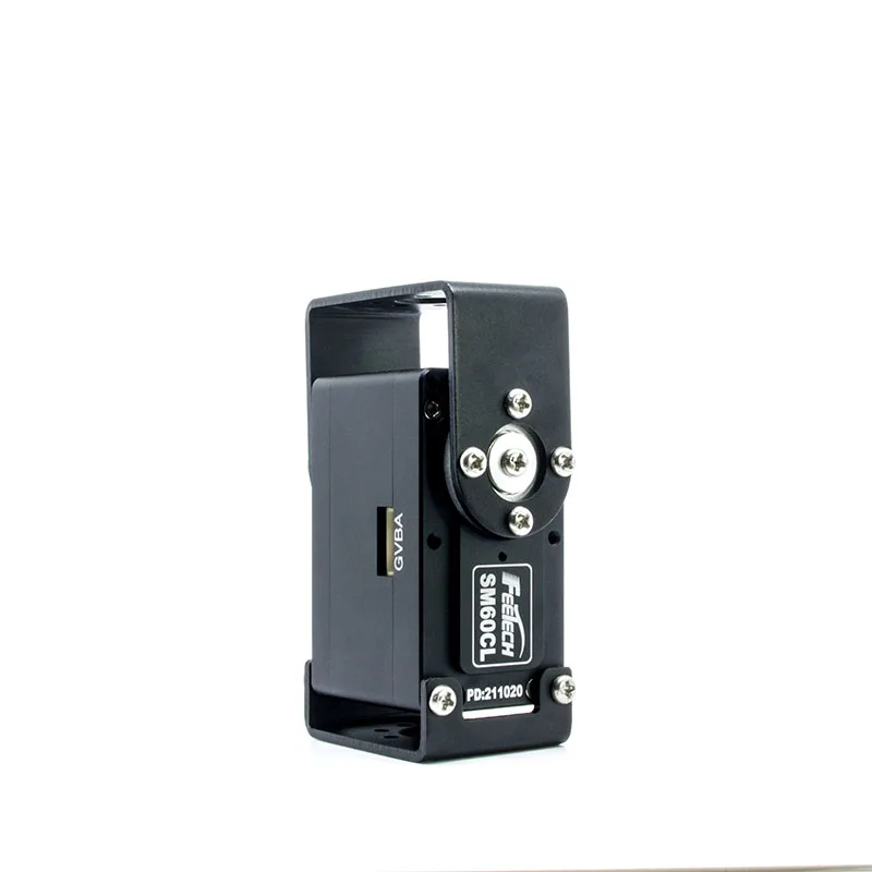 Sm60cl 12v 60kg super torque rc servo motor rs485 placa de controle servo engrenagem aço para modelos de robô carro rc/1/5 rc carro caminhões servo