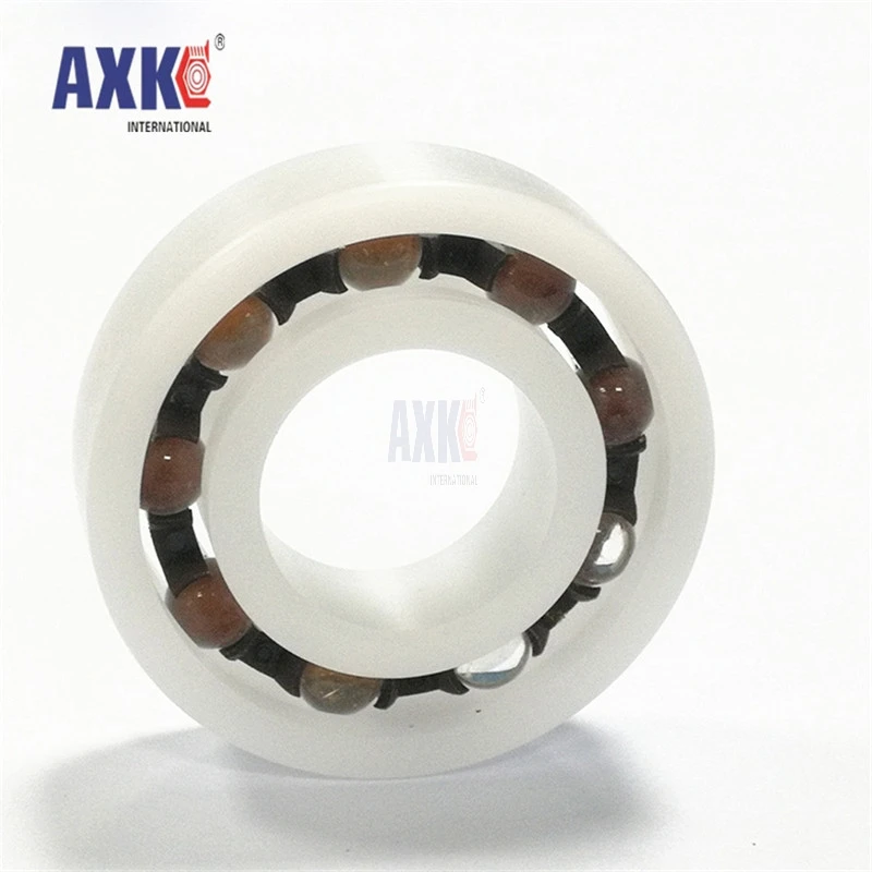 POM Lager roulement à bille 6000 6001 6002 6003 6004 6005 6006 6007 ( 2-5 PCS) glas Bälle Nylon Käfig Kunststoff Kugellager