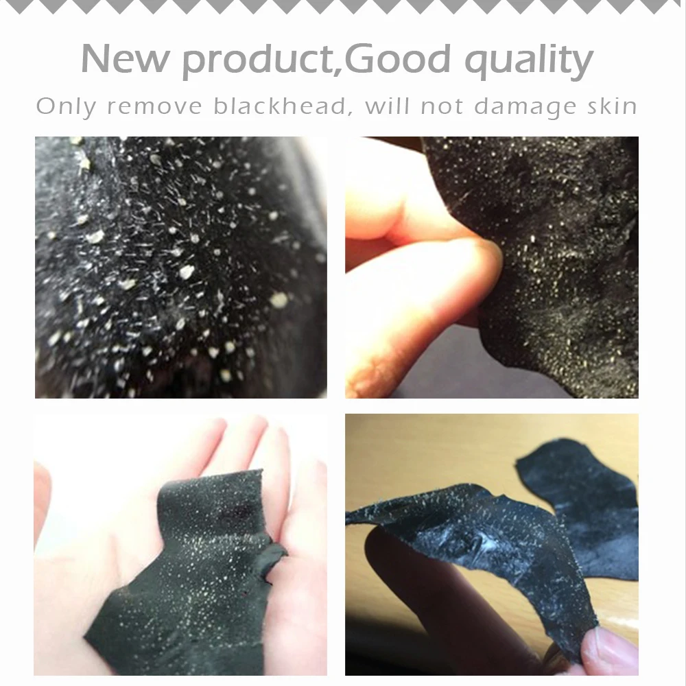 LANBENA 1 pz Strisce per il naso per la pulizia profonda Strisce per la rimozione dei punti neri Purificano la pelle Maschera per la rimozione del naso