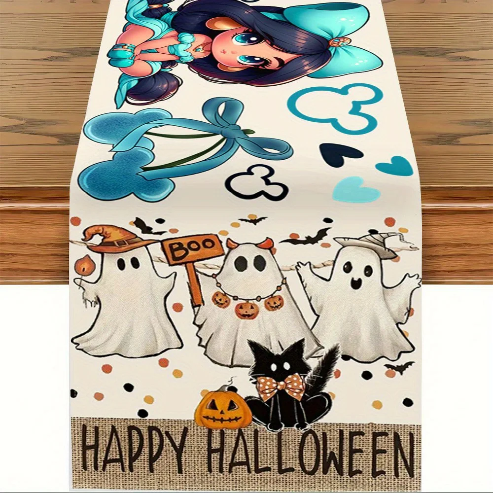 

1 Piece Disney Alice in Wonderland Table Runner - Perfect for Seasonal Kitchen Decor