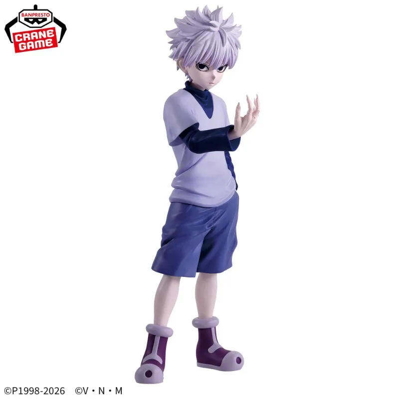 

Banpresto Hunter x Hunter Killua Zoldyck Grandista Prize Figure Authentic Anime PVC Statue Collectible Model Toy