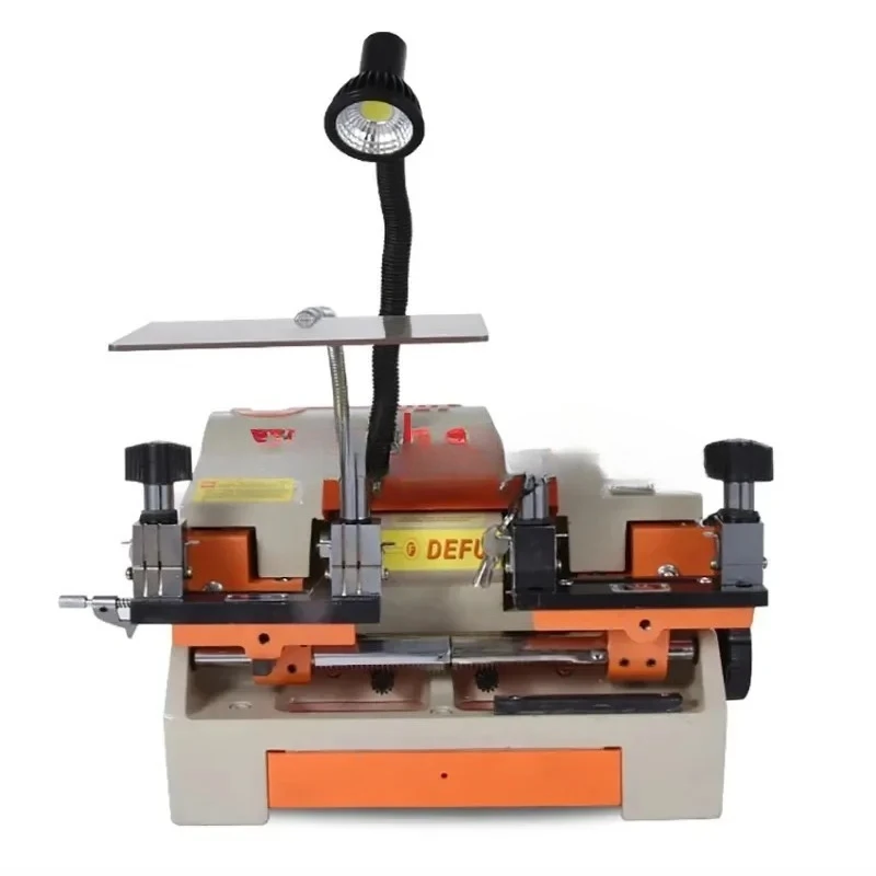 

100 E1 Key Machine Double-Headed Key Duplicator Horizontal Double-Headed Gear Cutter Key Distribution Machine