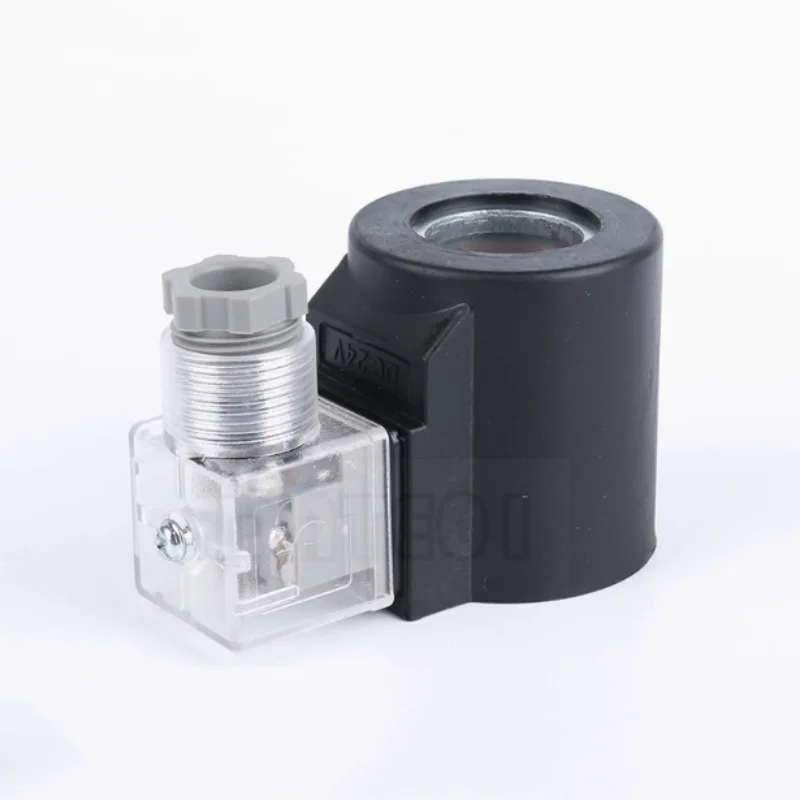 Hydraulic Electromagnetic Valve Coil Inner Diameter 23mm Height 51mm AC 220v DC 24v DC 12v Type A: 2PIN Type B: 3PIN