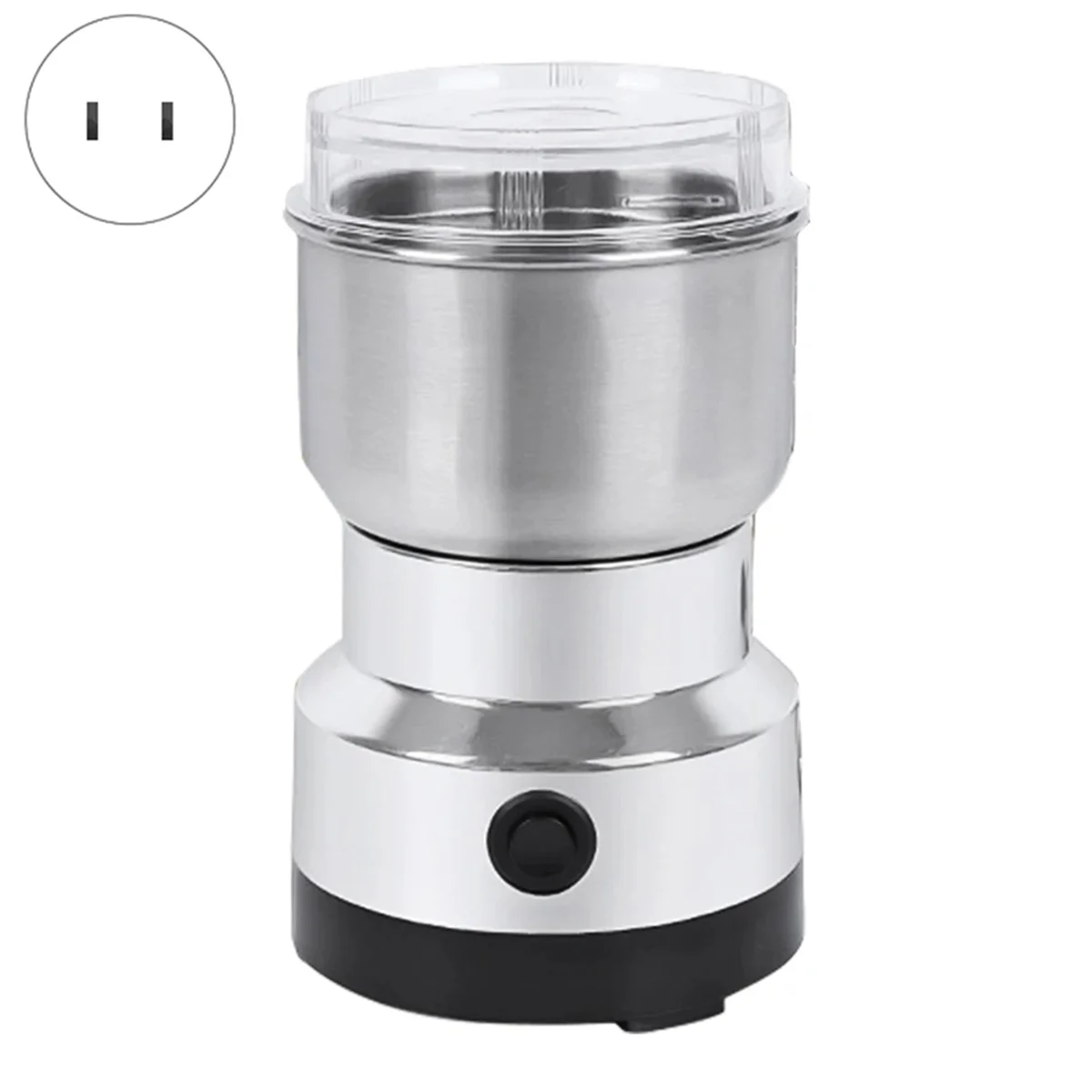 Grinder Household Electric Bean Grinder Dry Grinder Portable Coffee Bean Beater for Coffee Powder Machine US Plug