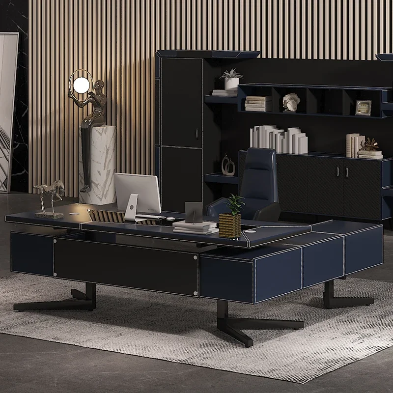 

Aesthetic Office Minimalist Desk Study Table Bedside Values Bedroom Pliante Conference Reception Tavolino Postmodern Furniture