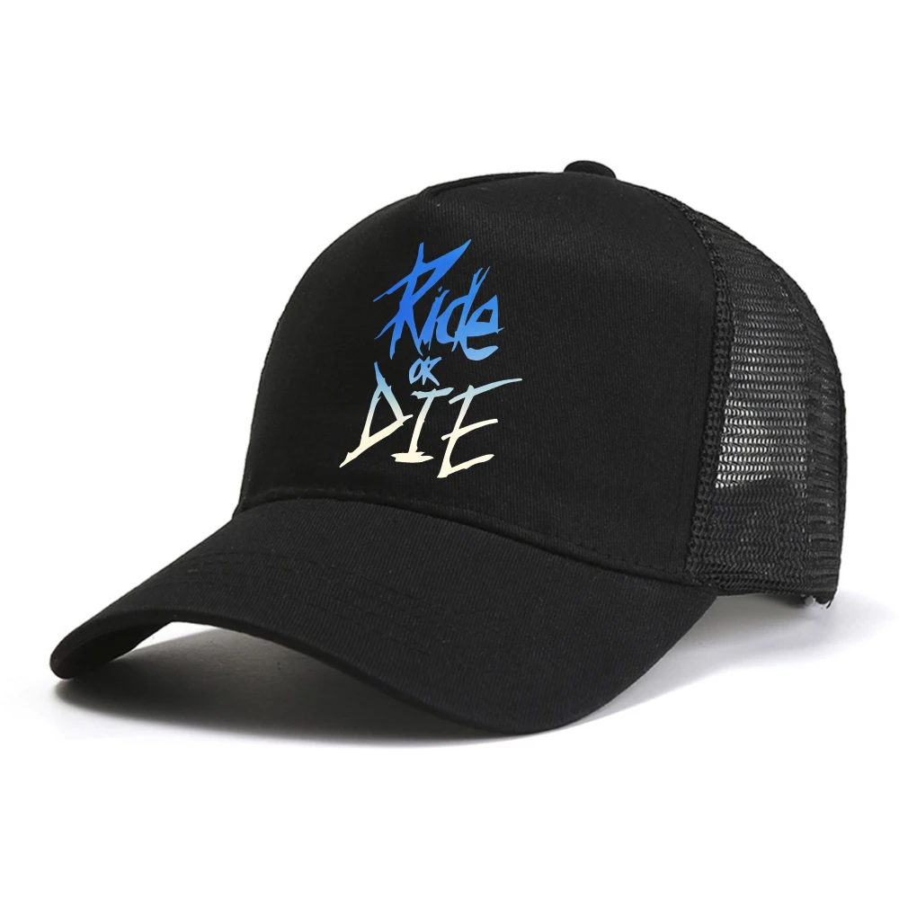 Ride or Die baseball cap adjustable mesh breathable Snapback hats