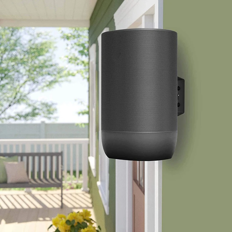 ABJI-Wall Mount Holder For Sonos Move1/Move2 Move Indoor And Outdoor Mount,Smart Portable Speaker Holder