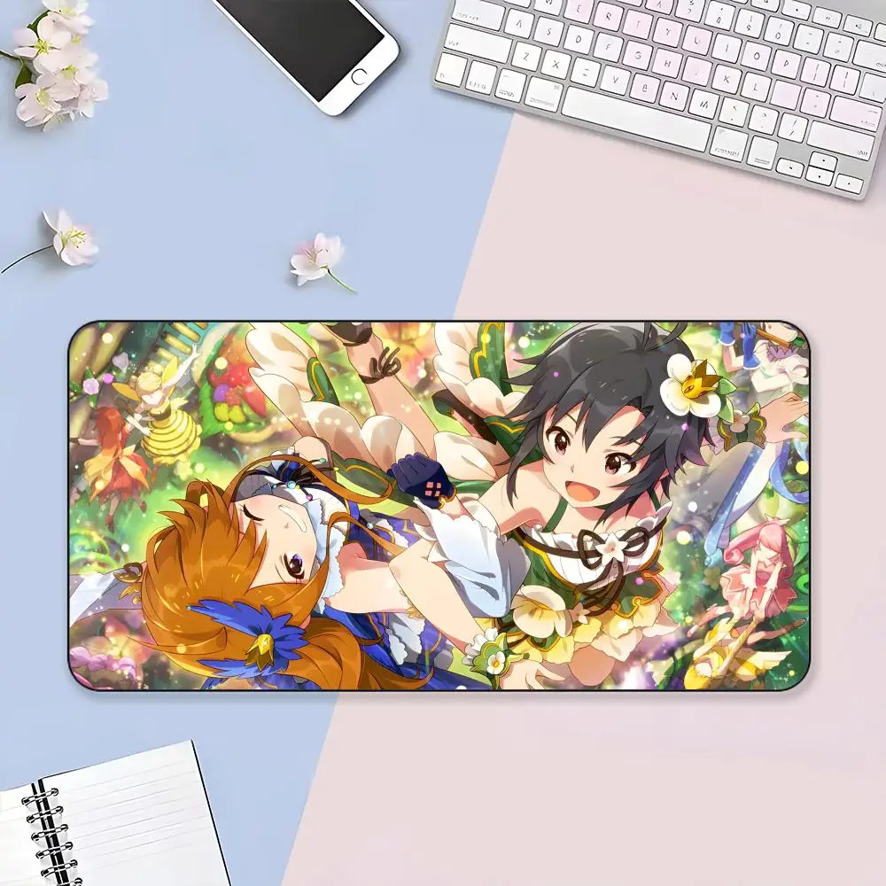 

iDOLM Makoto Kikuchi Mouse Pad Rubber Computer Laptop Official Desk Game Mat