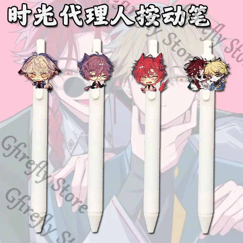 

Anime Quick-dry Creativity Link Click Xavier Series Colleagues Gel Pen Stationery Writing Retractable Felix Ambitus Vein Collect