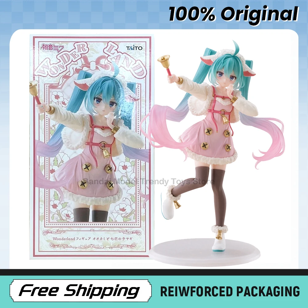 figurine-d'anime-taito-hatsune-miku-wonderland-ookami-to-shichihiki-no-koyagi-modele-original-ornement-cadeau-objet-de-collection-en-stock