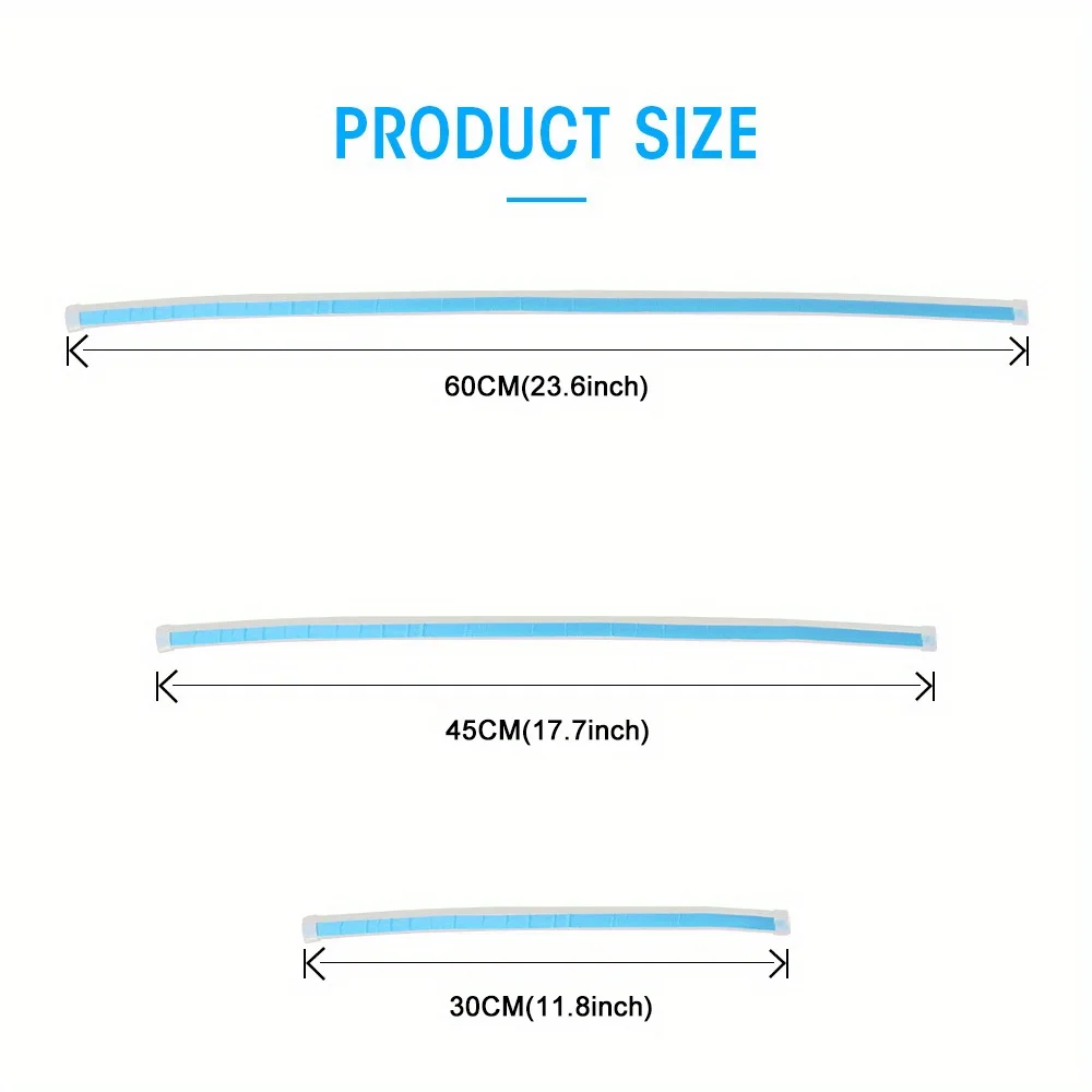 [2 قطعة شريط إضاءة السيارة السوبر مشرق] 2 قطعة 12 فولت سيارة الديكور شرائط مصباح بدء التشغيل المسح الضوئي السوبر مشرق سيارة مصباح لتهيئة الجو تعديل