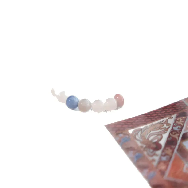 "Flower Shadow Tsubishi" National Style New Chinese Natural Pink Chalcedony Nanhong Bracelet Girls Simple and Gentle Bracelet