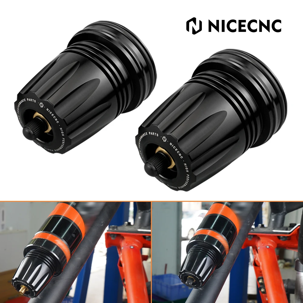

UTV 2.5" Shock Nitrogen Reservoir End Caps for Polaris Ranger XP 1000 Can-Am Maverick X-3 Honda Yamaha Kawasaki Arctic Cat