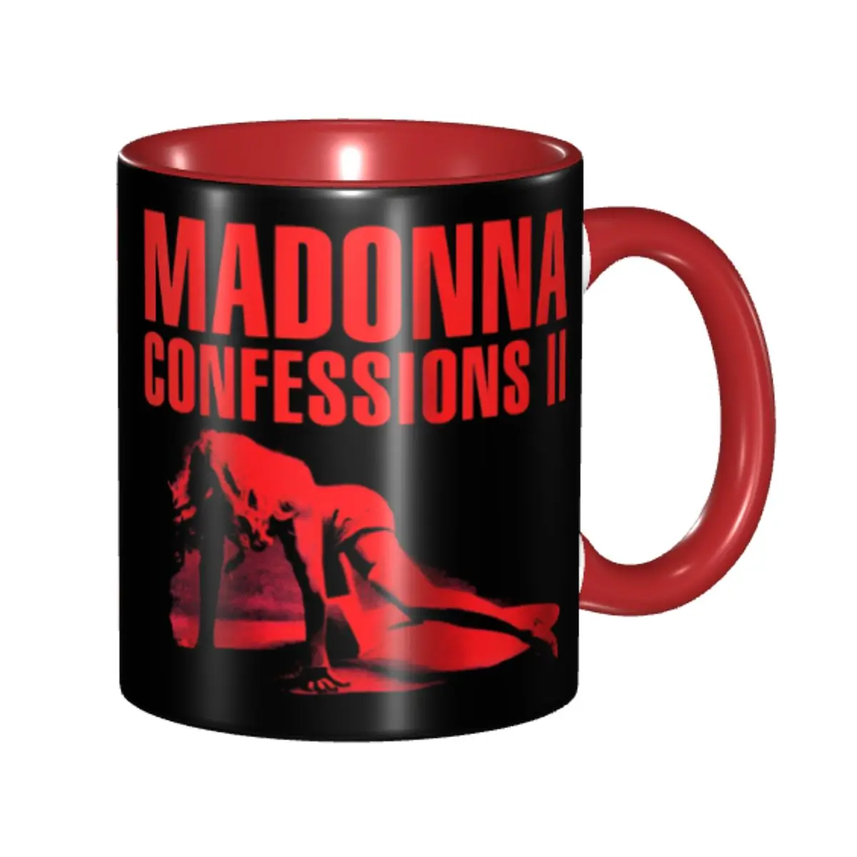 Madonnas Confessions II 2026 Gift Mug for Friends Novelty Tea Cup Present for Office