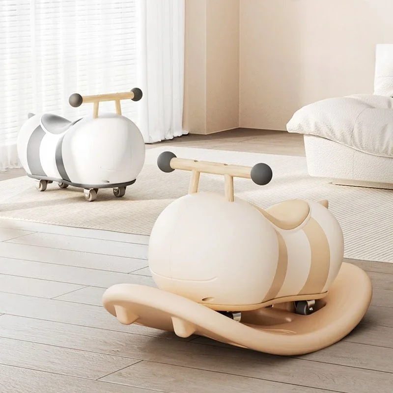 لعبة ركوب الدراجة المتوازنة على شكل الفول السوداني للأطفال بعمر 1-3 سنوات هدية عيد ميلاد أولى للجنسين للأطفال ​   دراجة أطفال للأولاد والبنات