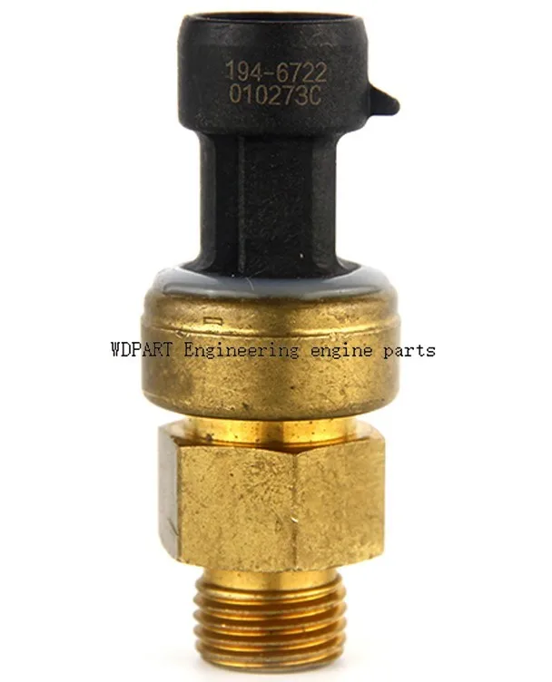 

Pressure Sensor 194-6722 1946722 for CAT Caterpillar 3406E Excavator Construction Machinery Accessories