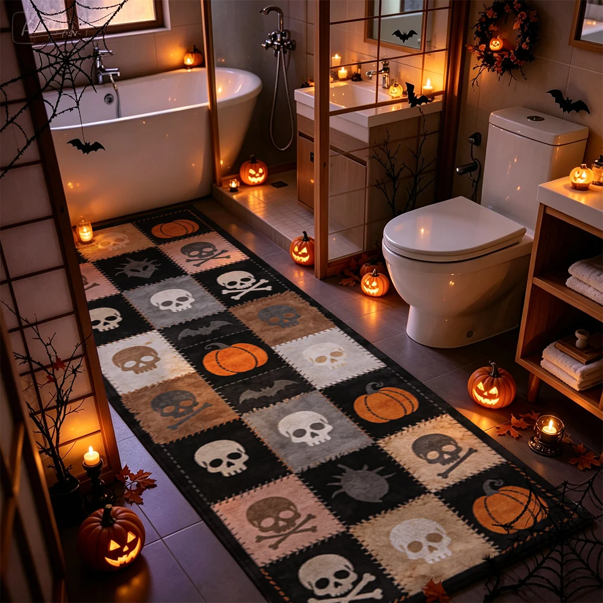 Alfombra Larga de Halloween co - Home Textiles Rug reseña y precio