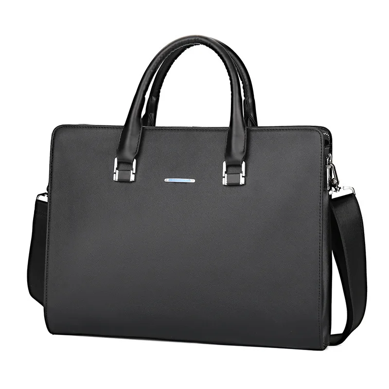 New men's bag, business briefcase, fashionable men's one shoulder diagonal cross casual computer bag