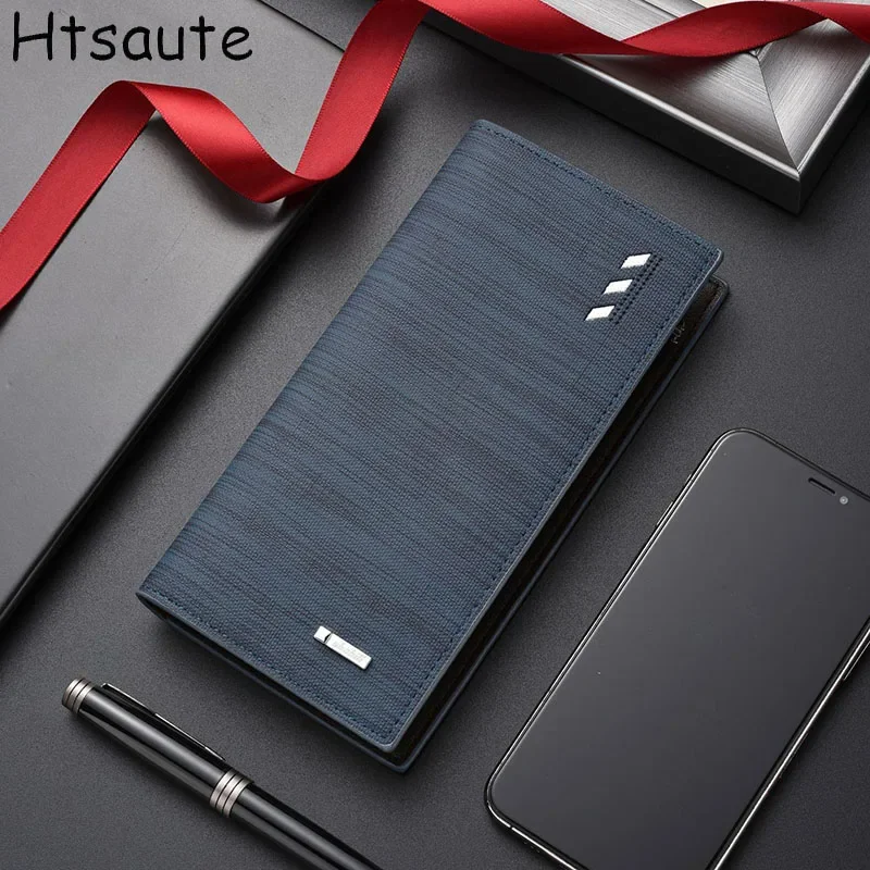 Simple Long Wallet Multi-layer Card Case Driving License Cover Soft PU Leather Lychee Grain Credit Card ID Holder Ultra-thin Bag