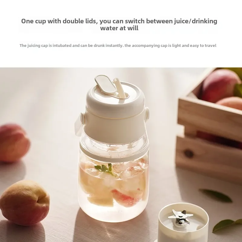 Rechargeable Electric Juicer 1000ML Portable Fruit Juice Blending Machine Mini Juicer Cup Portable Blender