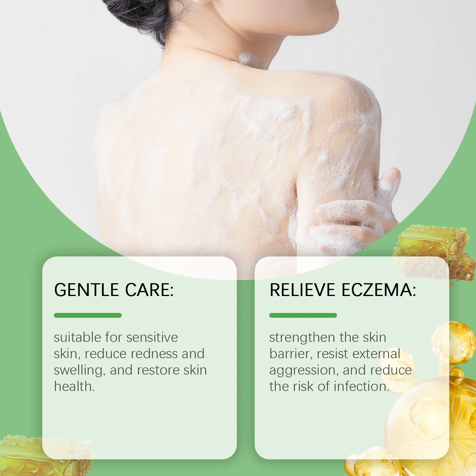 Description Picture 5 of itemOceAura Pine Tar Bath Soap Deep Cleansing Lightening Skin Reduce Dry Keep Moisturize Oil Control Handmade Body Brightening Soaps