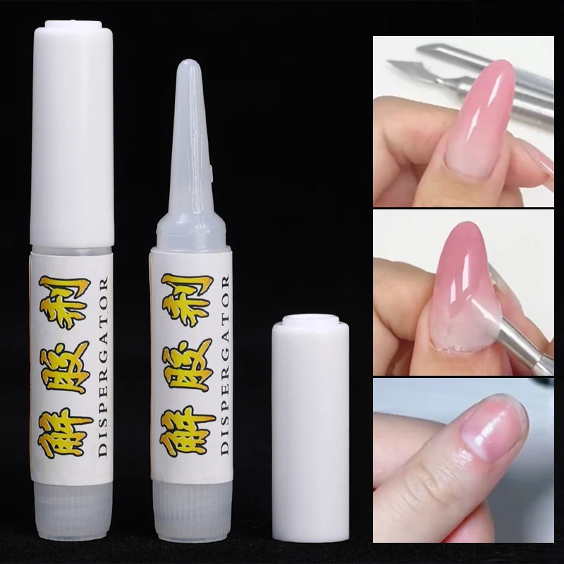 1/3/5PCS Nails Debonder Glue Cleaner Remover Nails Rhinestone False Nails Degreaser Liquid Quickly Removing Extension Nail Tools