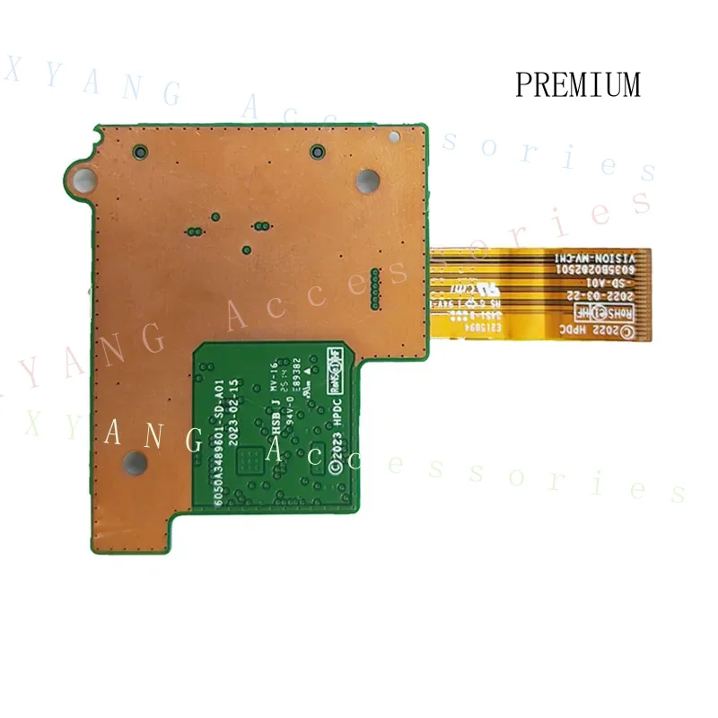 N+ Built-in SD Card Sub Board Compatible with for HP Laptops, Part Number: 6050A3489601