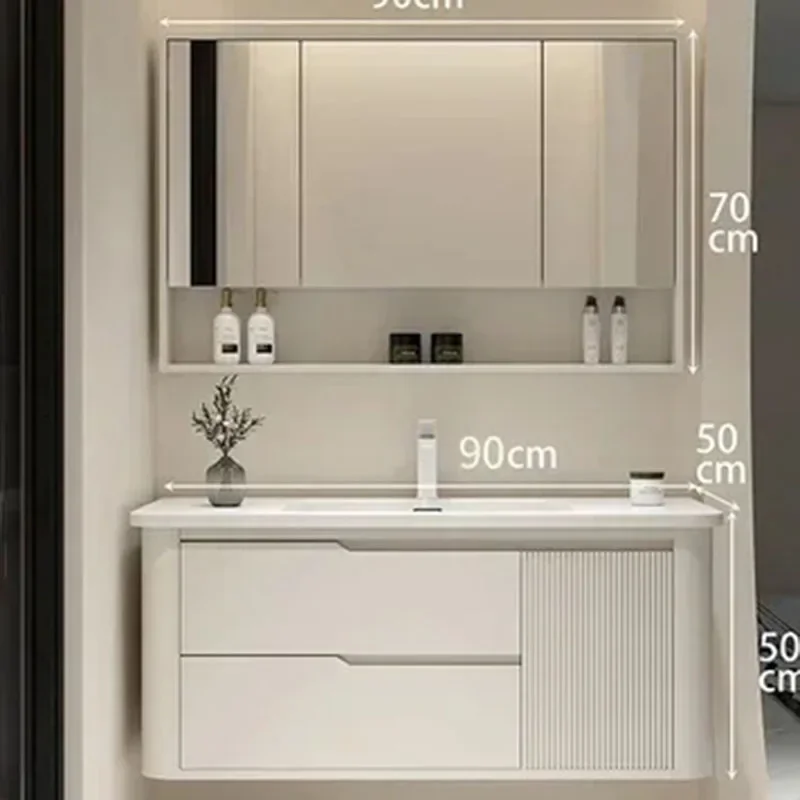 

Modern Furniture Jewelry Bathroom Cabinet Storage Organizer Simple Shelves Space Saving Multipurpose Washbasin Makeup Vanity