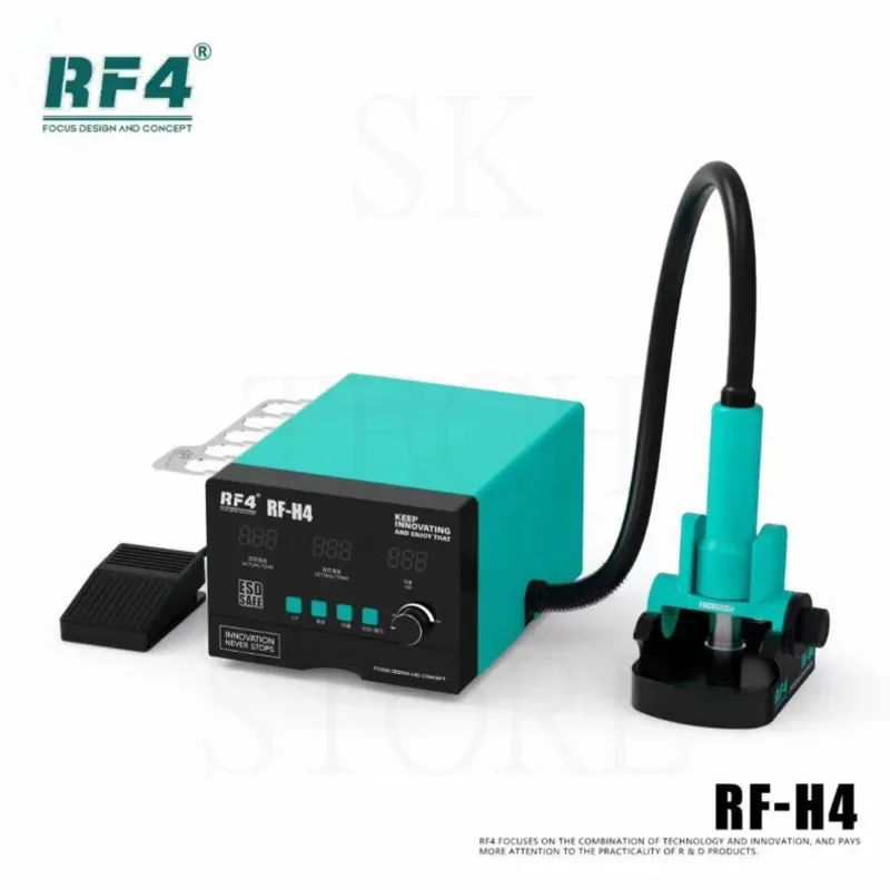 RF-H4 Digital Display Intelligent BGA Rework Station Fast Desoldering Hot Air Gun Soldering Station PCB Chip Repair